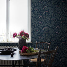 837-96 Elin Kolonin Midnight Blue Wallpaper By Sandberg