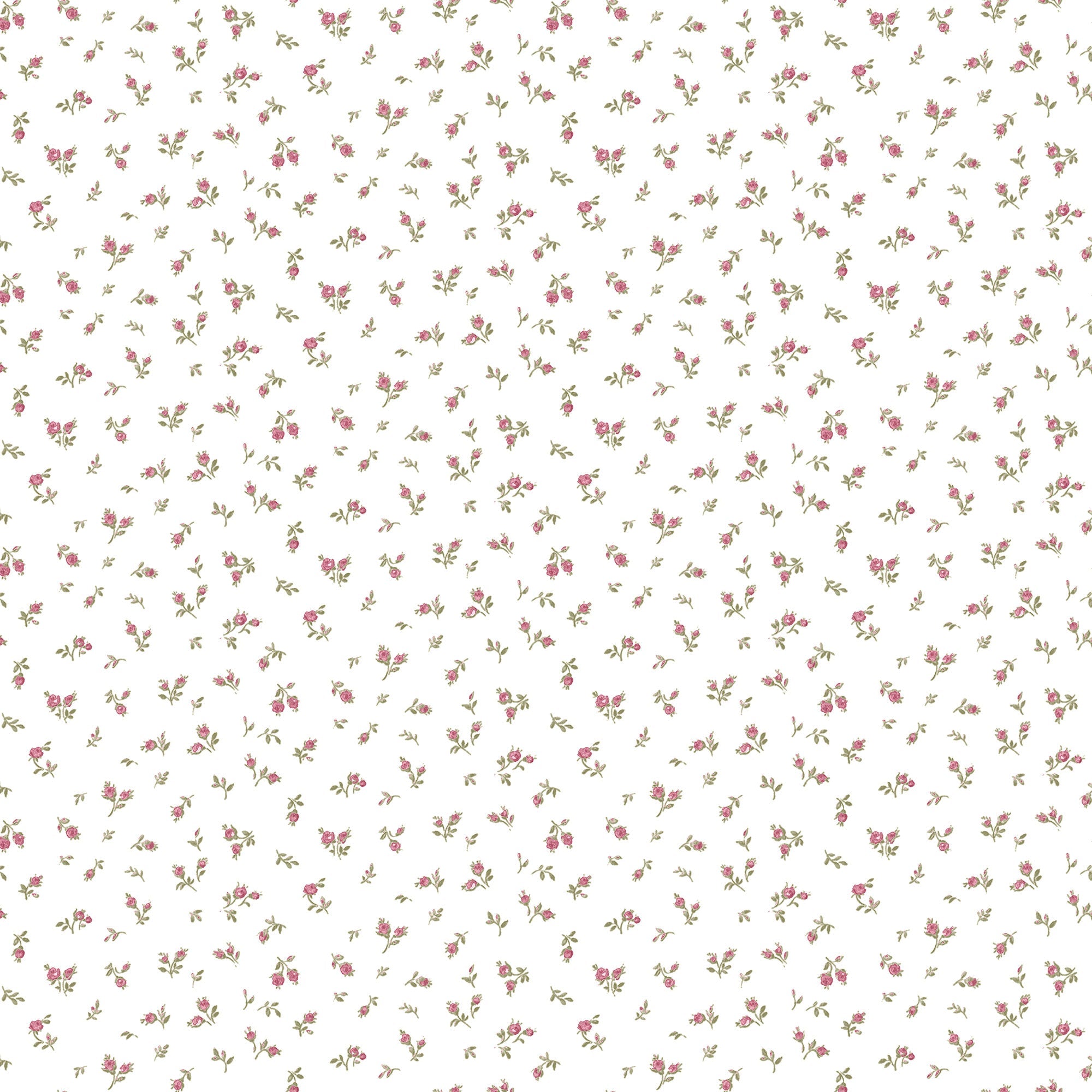 Bocciolo Shaby Pink Blooming Garden Wallpaper by Galerie