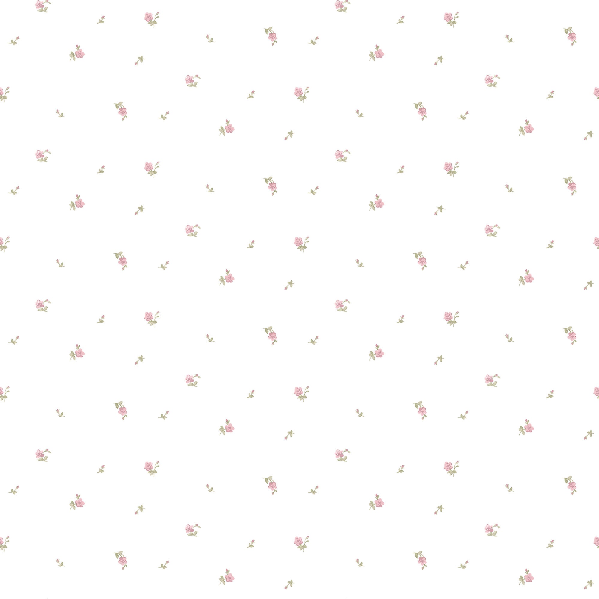 Net Flow Pink Blooming Garden Wallpaper by Galerie