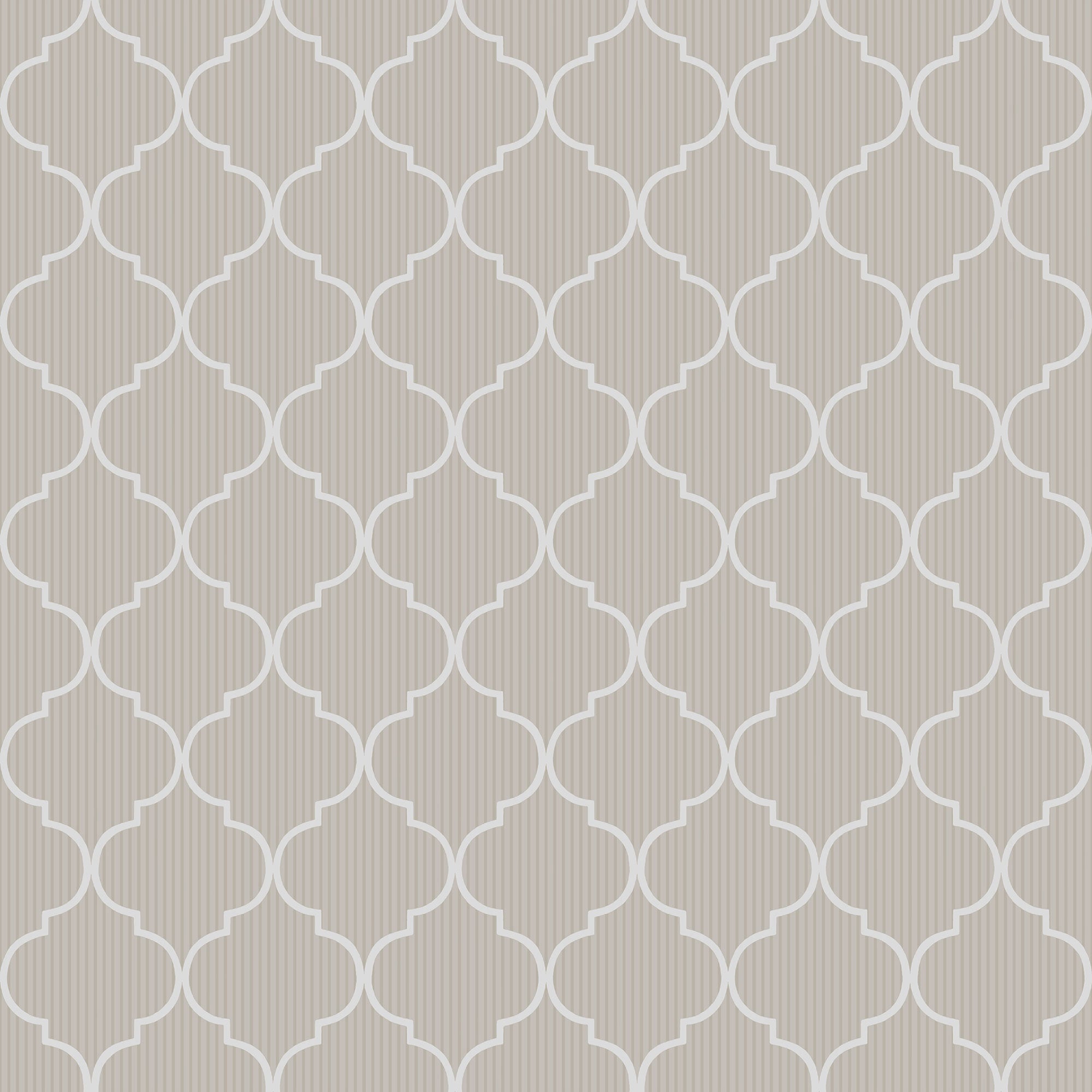 Cancello Green Beige Blooming Garden Wallpaper by Galerie