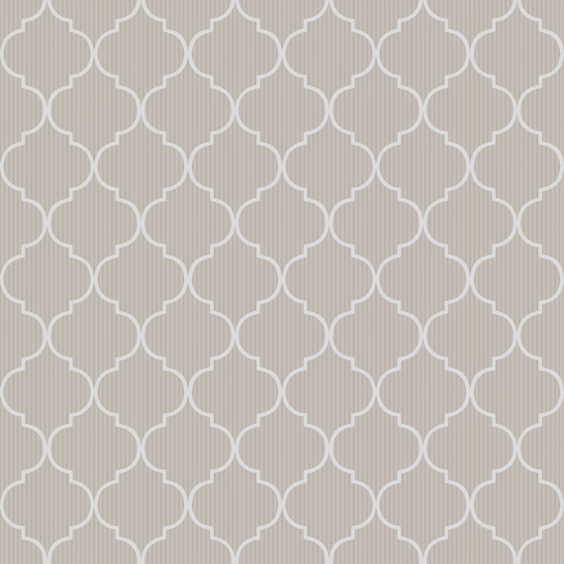 Cancello Green Beige Blooming Garden Wallpaper by Galerie