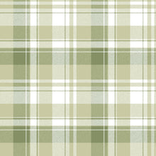 Tartan Garden Green Blooming Garden Wallpaper by Galerie