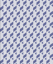 8400012 Inca Navy Mallorca Wallpaper by Coordonné