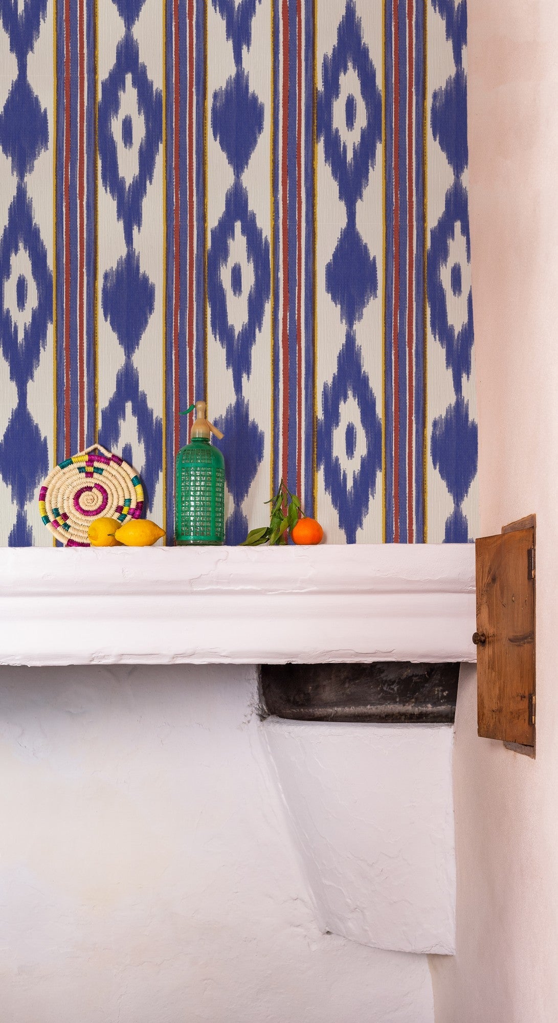 8400030 Lloseta Indigo Mallorca Wallpaper by Coordonné