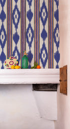 8400030 Lloseta Indigo Mallorca Wallpaper by Coordonné