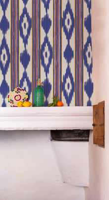 8400030 Lloseta Indigo Mallorca Wallpaper by Coordonné