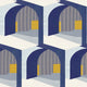 Soller Indigo Mallorca Wallpaper by Coordonné