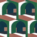 Soller Green Mallorca Wallpaper by Coordonné