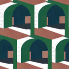 8400042 Soller Green Mallorca Wallpaper by Coordonné