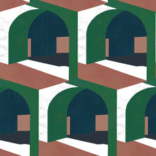 8400042 Soller Green Mallorca Wallpaper by Coordonné