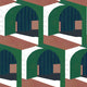 Soller Green Mallorca Wallpaper by Coordonné