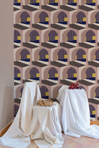 8400045 Soller Pink Mallorca Wallpaper by Coordonné