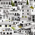 Valldemossa Night Mallorca Wallpaper by Coordonné
