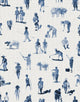 Sineu Indigo Mallorca Wallpaper by Coordonné