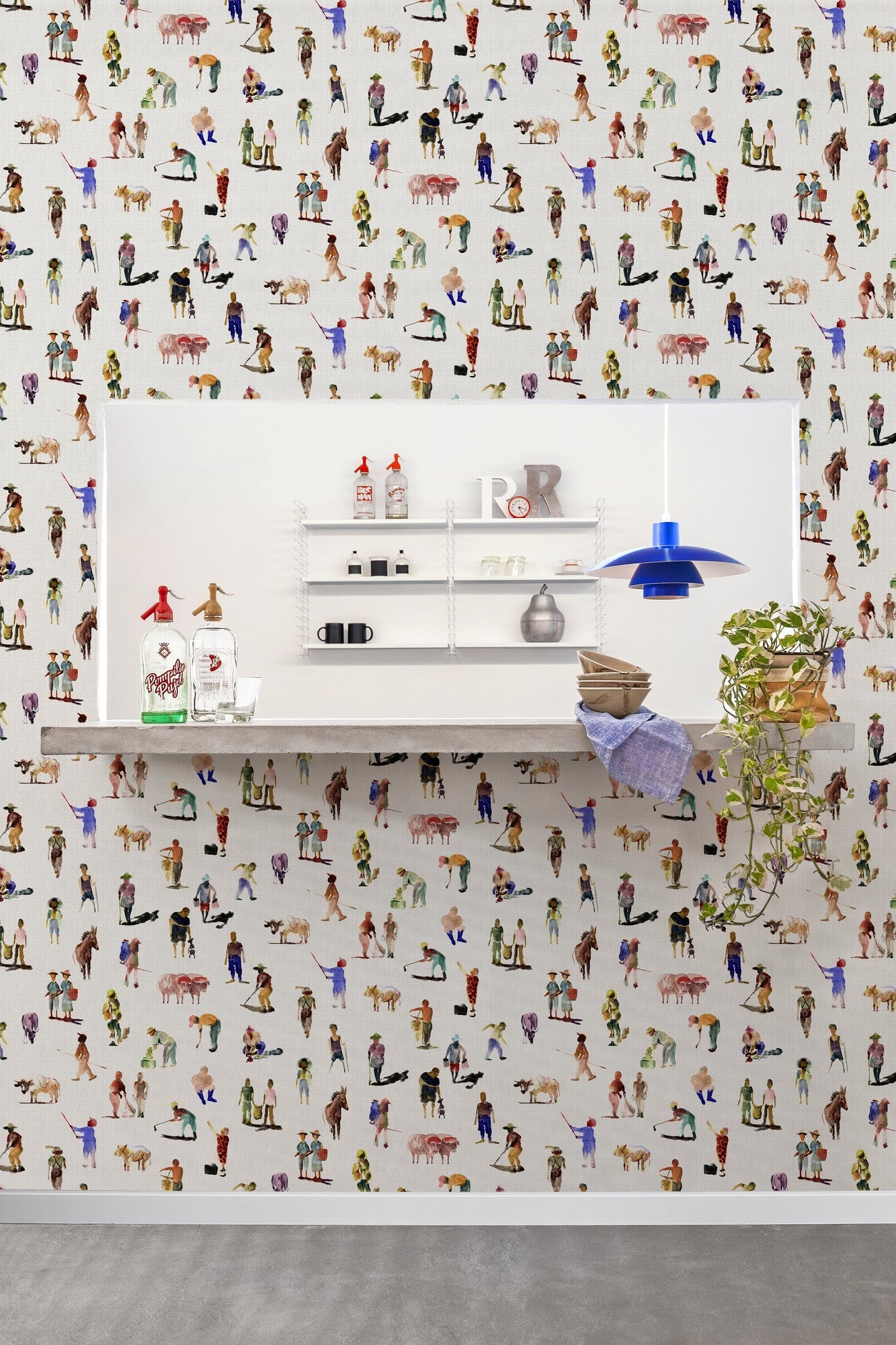8400074 Sineu Multi Mallorca Wallpaper by Coordonné
