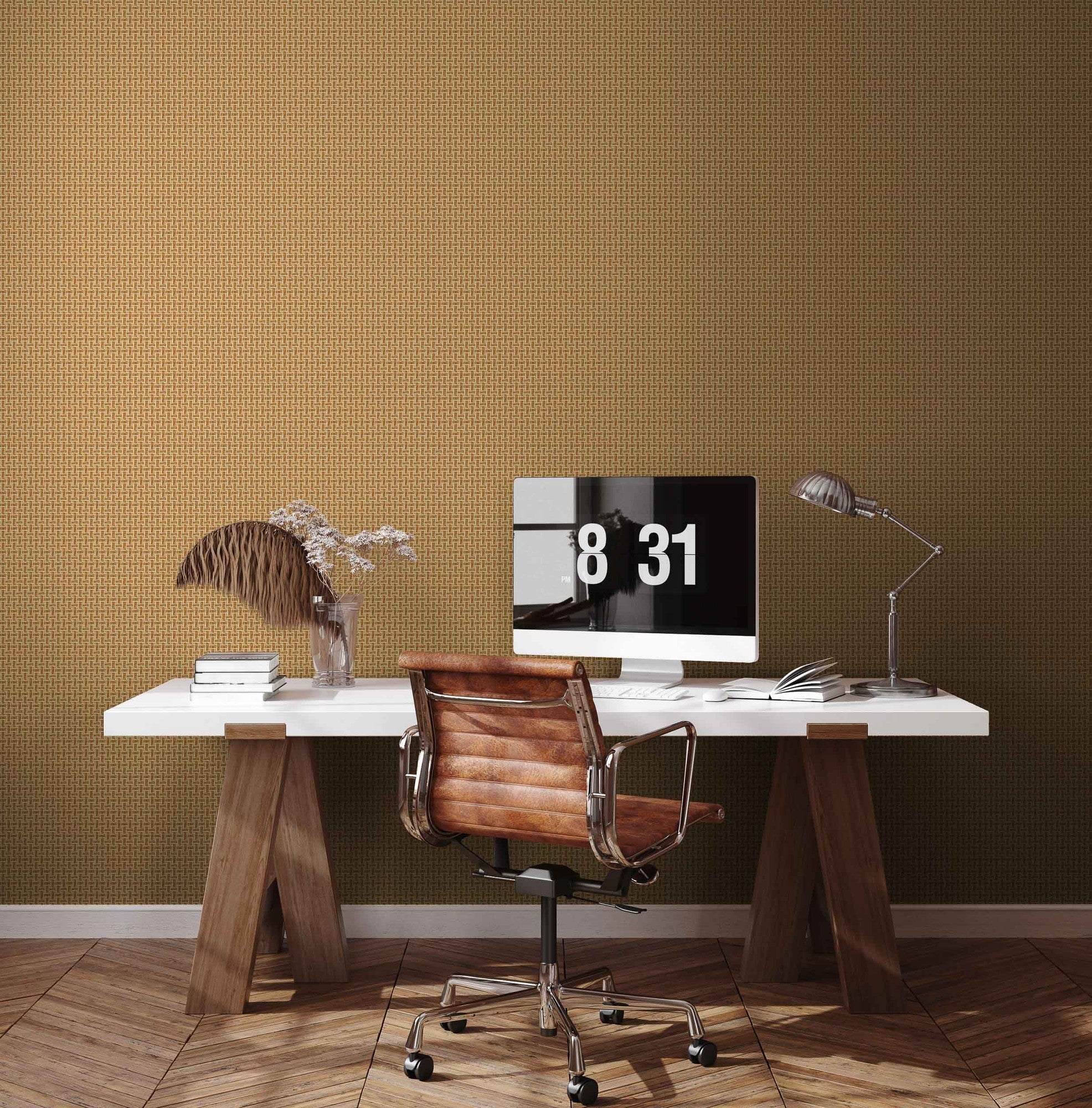 8400091 Campos Raphia Beige Mallorca Wallpaper by Coordonné
