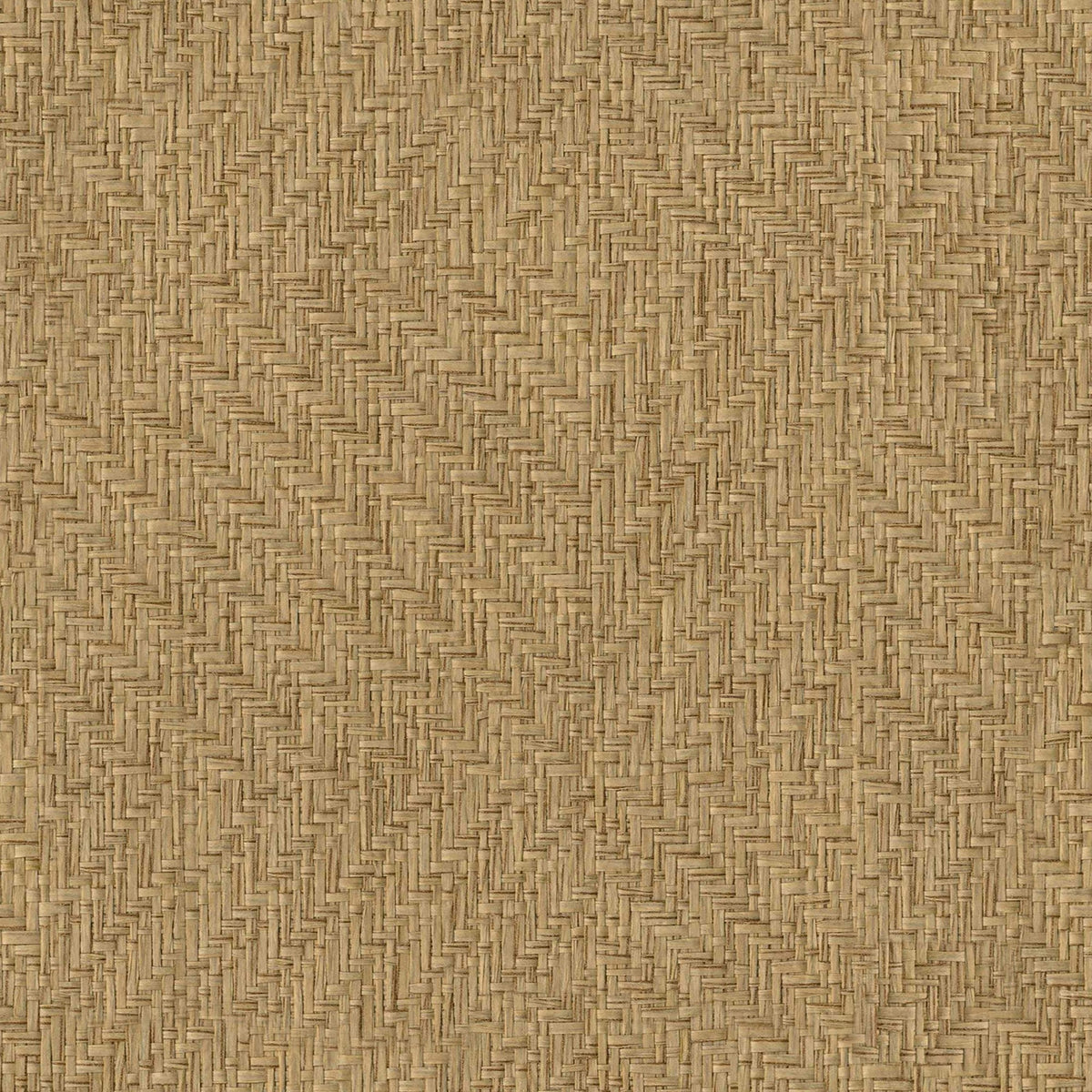 Campos Raphia Toasted Mallorca Wallpaper by Coordonné