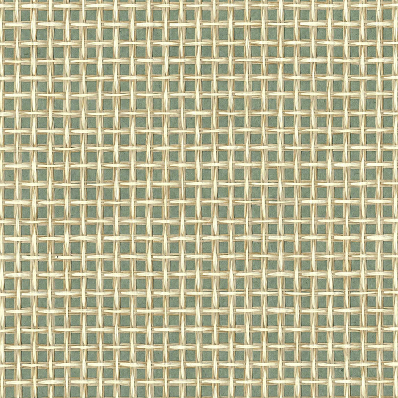 8400093 Campos Raphia Mint Mallorca Wallpaper by Coordonné