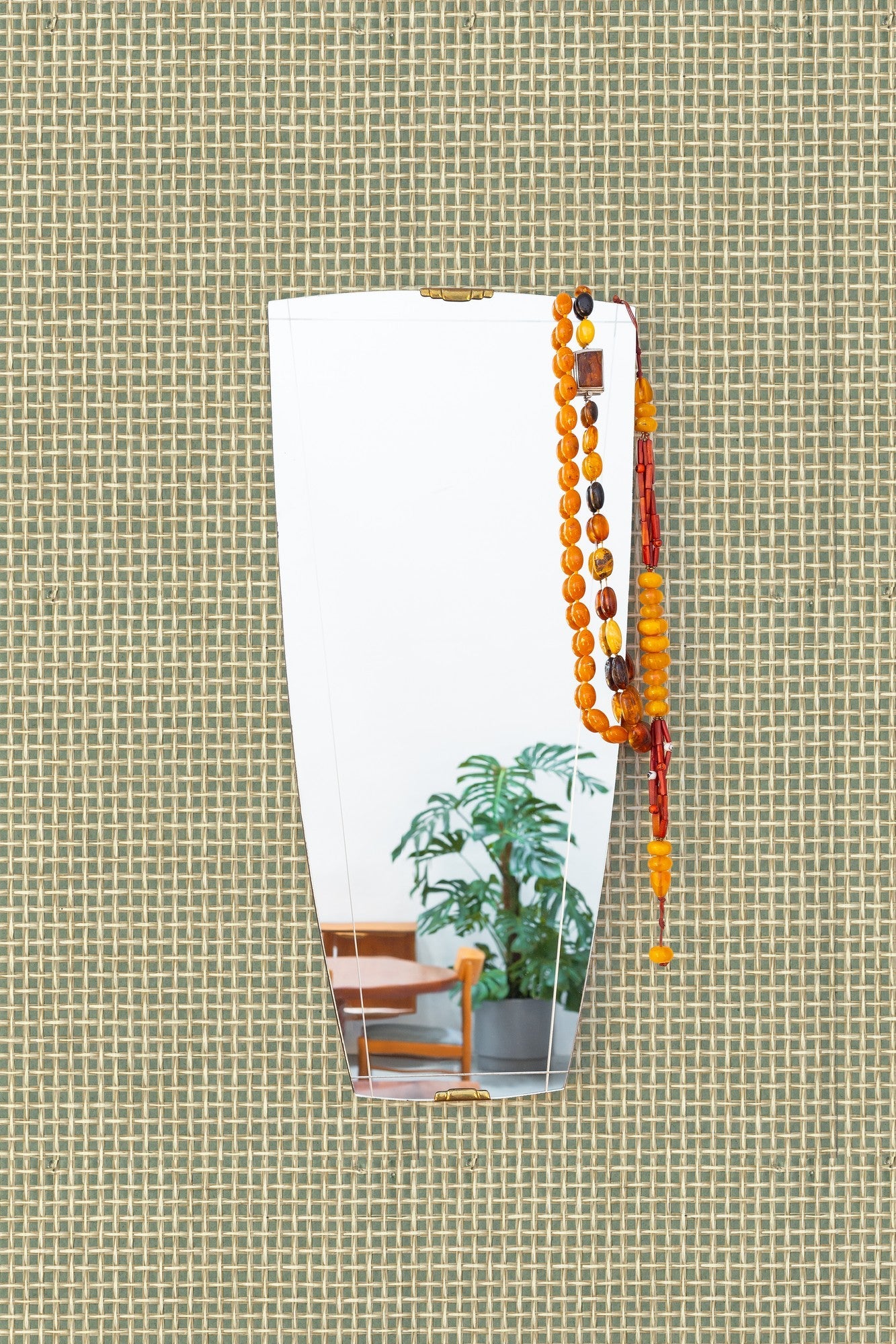 8400093 Campos Raphia Mint Mallorca Wallpaper by Coordonné