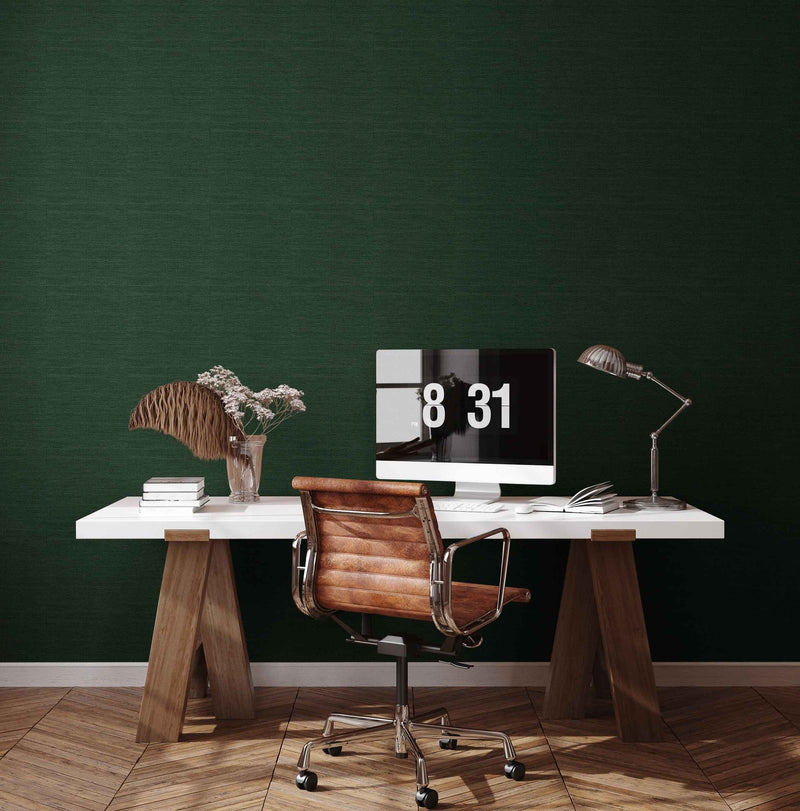 8400095 Campos Raphia Green Mallorca Wallpaper by Coordonné