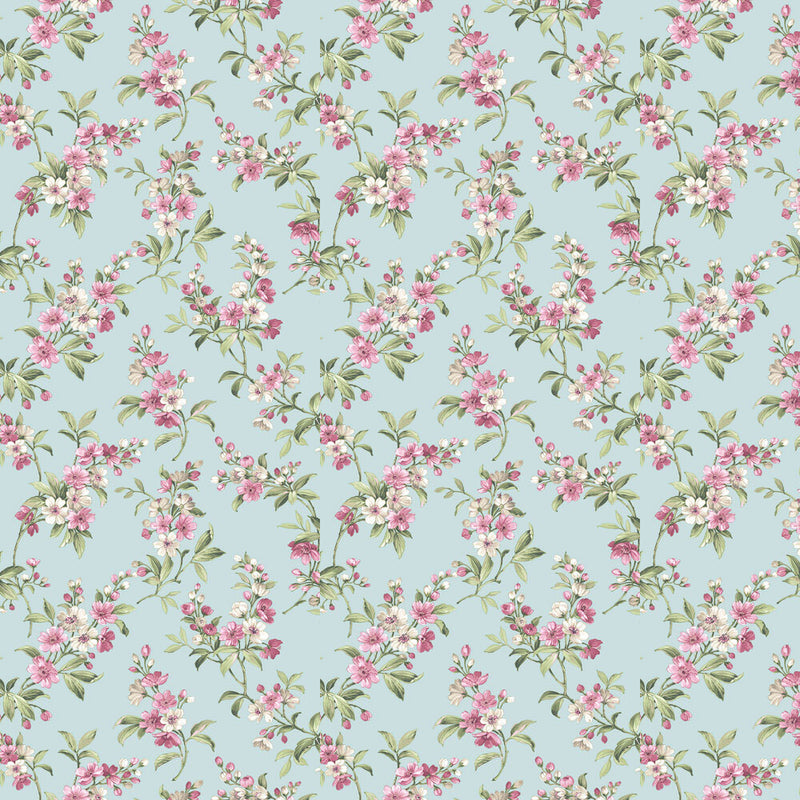 84006 Ramabe Edra Cottage Chic Tiffany Wallpaper By Galerie