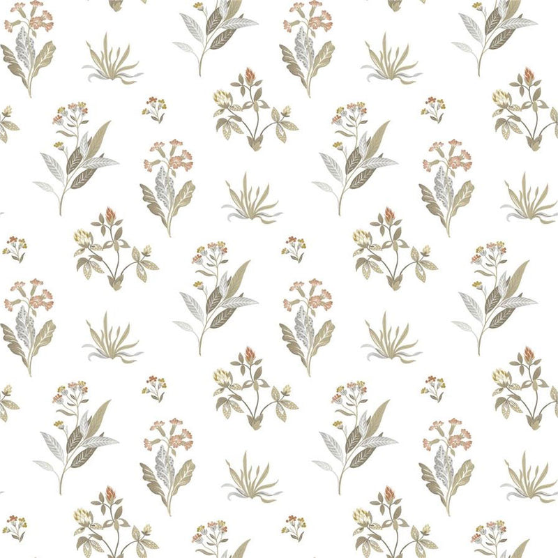 84010 Mazzetto Edra Cottage Chic Beige Wallpaper By Galerie