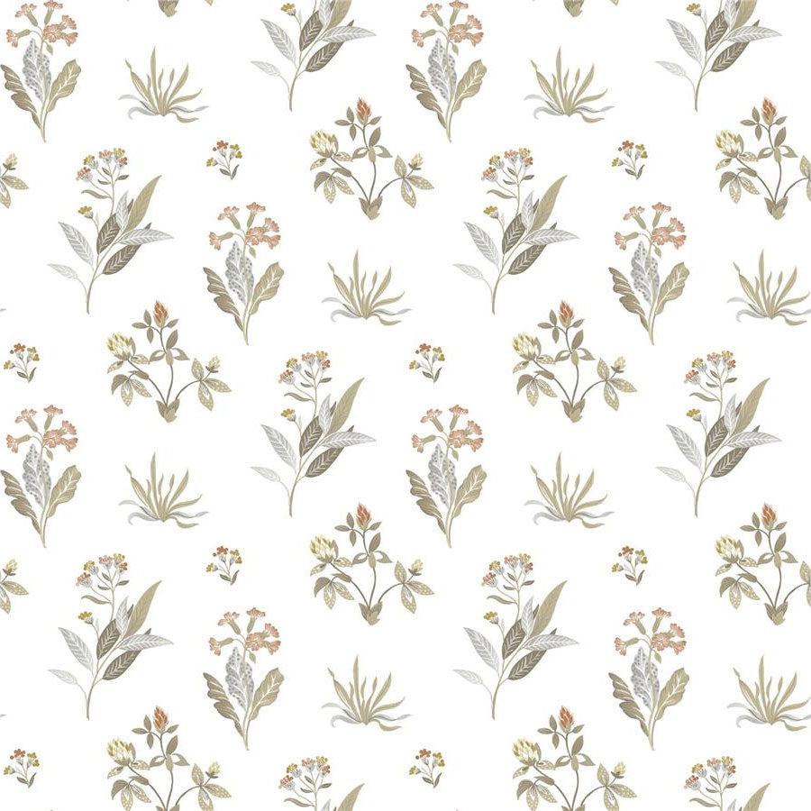 84010 Mazzetto Edra Cottage Chic Beige Wallpaper By Galerie