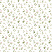 84012 Mazzetto Edra Cottage Chic Pink Wallpaper By Galerie