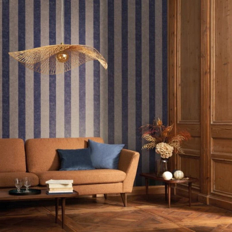 RAYS84039506 Les Rayures Rivage Alize Wallpaper by Casadeco