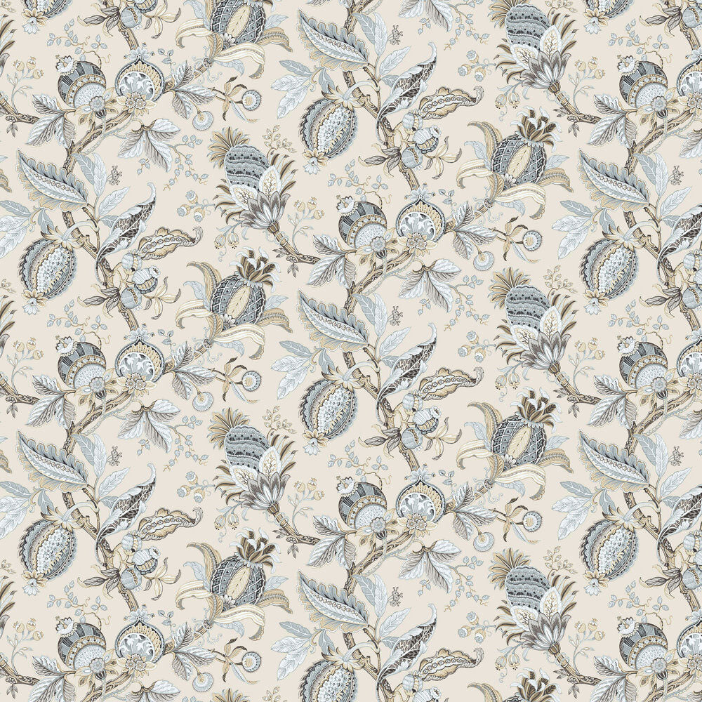 84039 Jacobino Edra Cottage Chic Black Wallpaper By Galerie