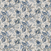 84040 Jacobino Edra Cottage Chic Blue Wallpaper By Galerie
