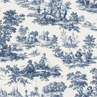 84043 Paesaggio Barocco Cottage Chic Blue Wallpaper By Galerie