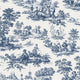 Paesaggio Barocco Cottage Chic Blue Wallpaper By Galerie