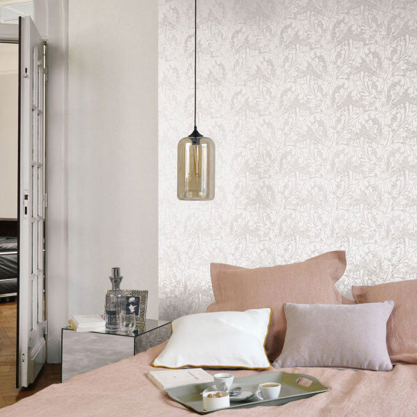 SWHT84110208 Elizabeth So White 4 Wallpaper by Casadeco