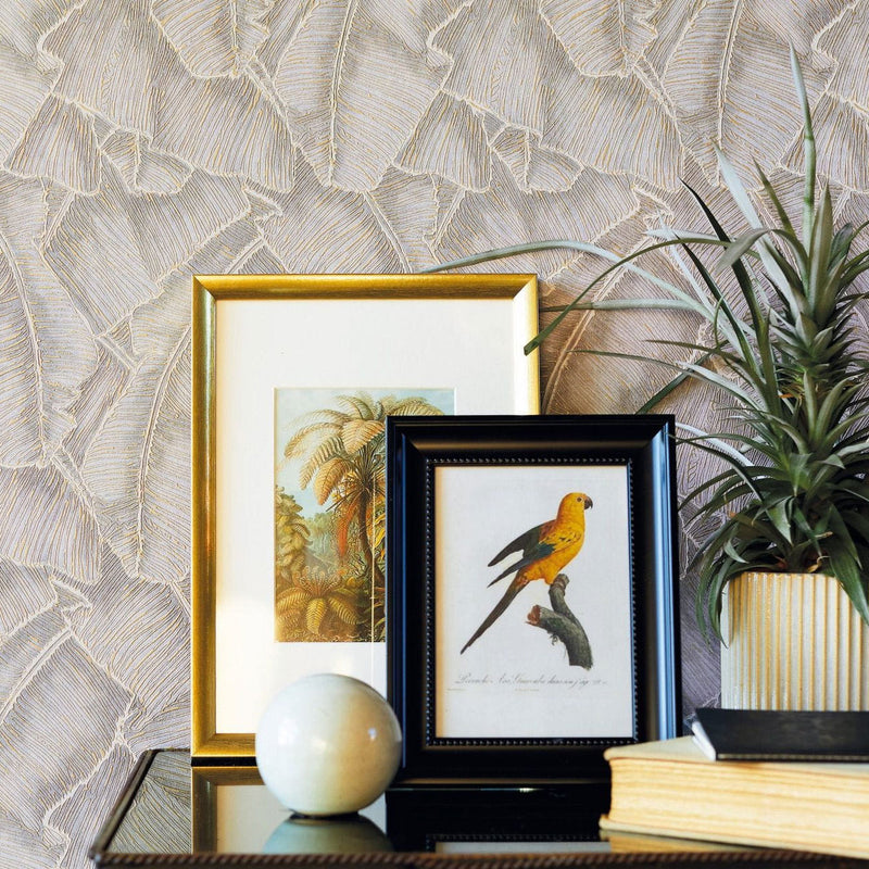 SWHT84320030 Selva So White 4 Wallpaper by Casadeco