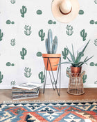 8500005 Arizona Green Instant Wallpaper by Coordonné