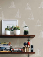 8500023 Eslora Beige Instant Wallpaper by Coordonné
