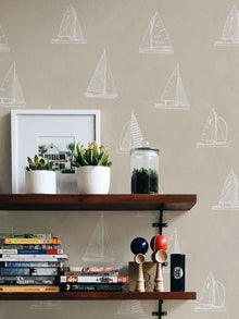 8500023 Eslora Beige Instant Wallpaper by Coordonné