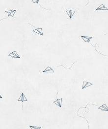 8500044 Lindbergh Navy Instant Wallpaper by Coordonné