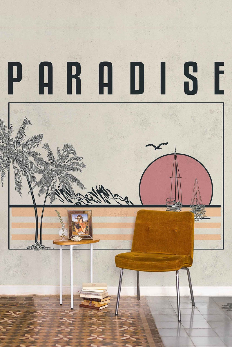 8500120 Paradise Warm Instant Mural by Coordonné