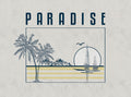Paradise Cold Instant Mural by Coordonné
