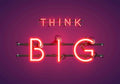 Neon Big Red Instant Mural by Coordonné