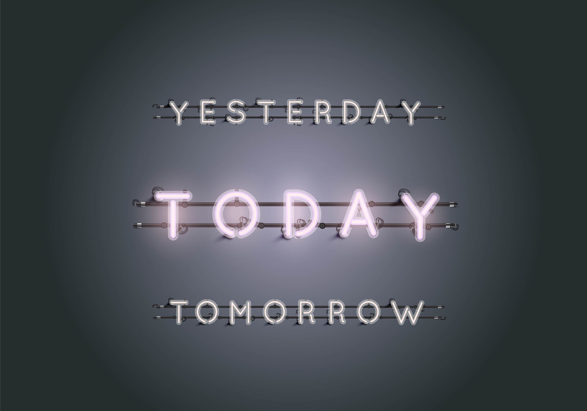 8500183 Neon Today Pink Instant Mural by Coordonné