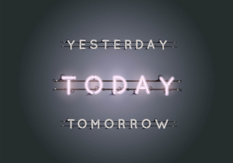 8500183 Neon Today Pink Instant Mural by Coordonné