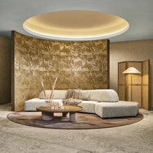 85500A Platinum Metal X Patina Warm Gold Wallpaper By Arte