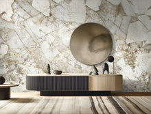85658 Avenza Soft Graphite Carrara 4 Mural by Today Interiors (500x300cm) - Roomshot