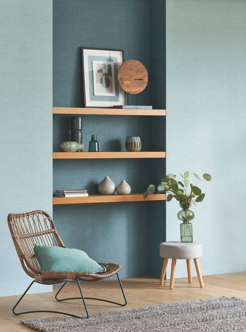 TISA85846234 Plain Tissage Wallpaper by Casadeco