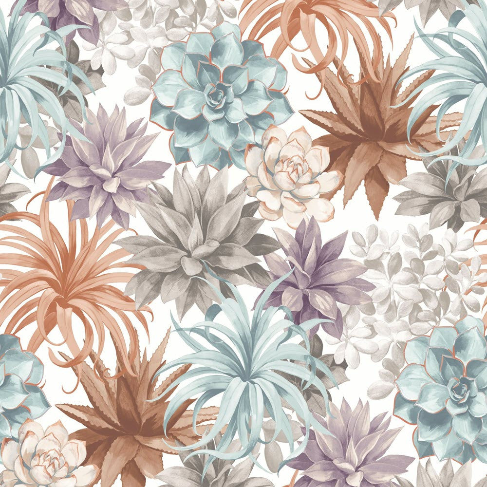 BOTA85914374 Echeveria Botanica Wallpaper by Casadeco