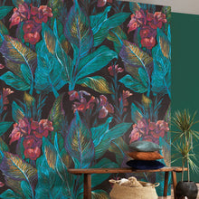 BOTA85957249 Panoramique Iris Botanica Wallpaper by Casadeco