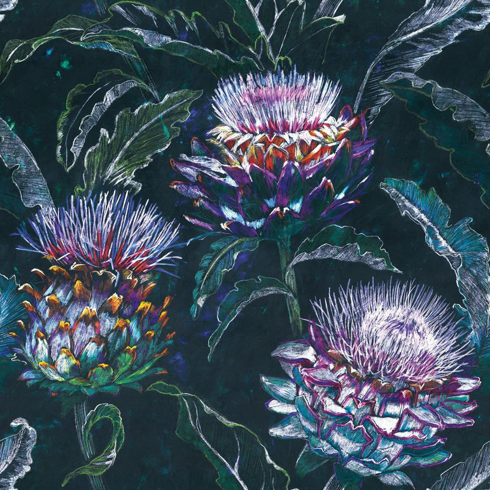 BOTA85965719 Panoramique Cynara Botanica Wallpaper by Casadeco
